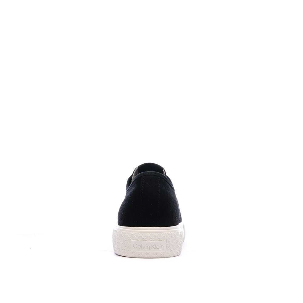Schwarze Damen-Sneaker von Calvin Klein Jeans, Vulc Laceup Ansicht 3