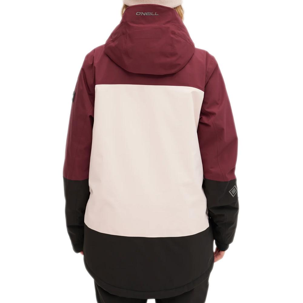 Bordeaux Ski Mantel Women O'Neill Gtx Ansicht 2