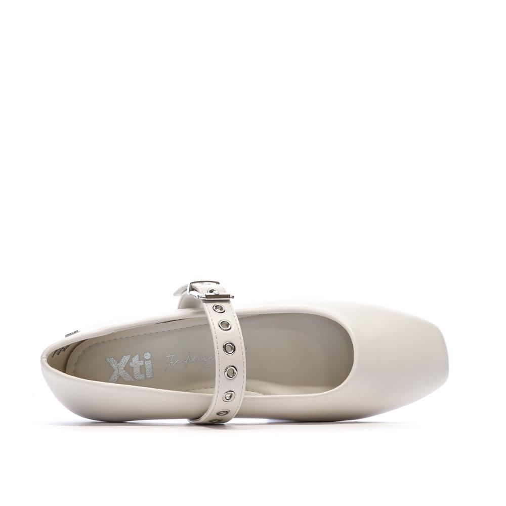 Women’s Ecru Ballet Flats Xti 145118 Photo of the Espace des Marques %store% store - view of %key%