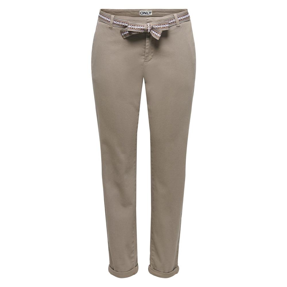 Pantalon fluide Beige Femme Only Bolin pas cher