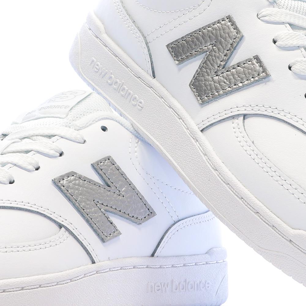 New Balance W080 Unisex White Trainers Photo of the Espace des Marques %store% store - view of %key%