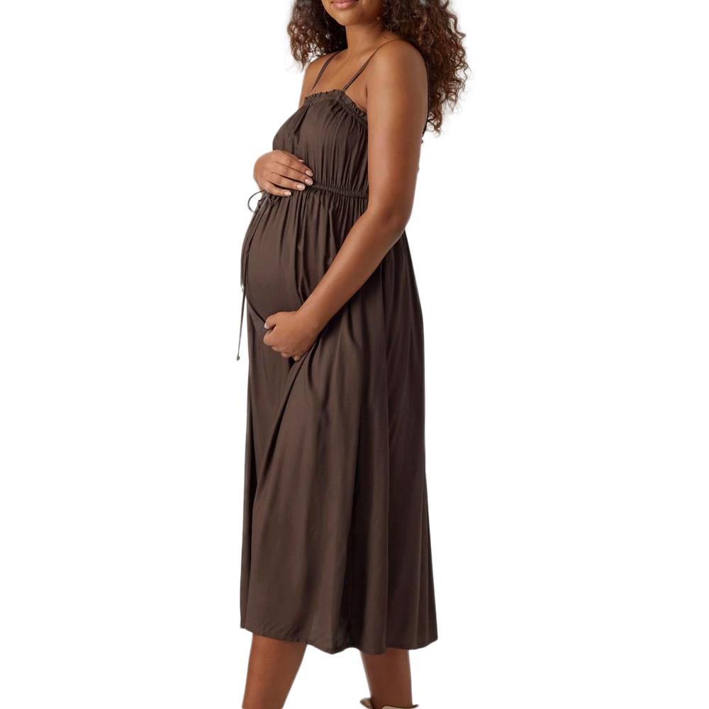 Kleid Braun Frau Mamalicious Lelva günstig