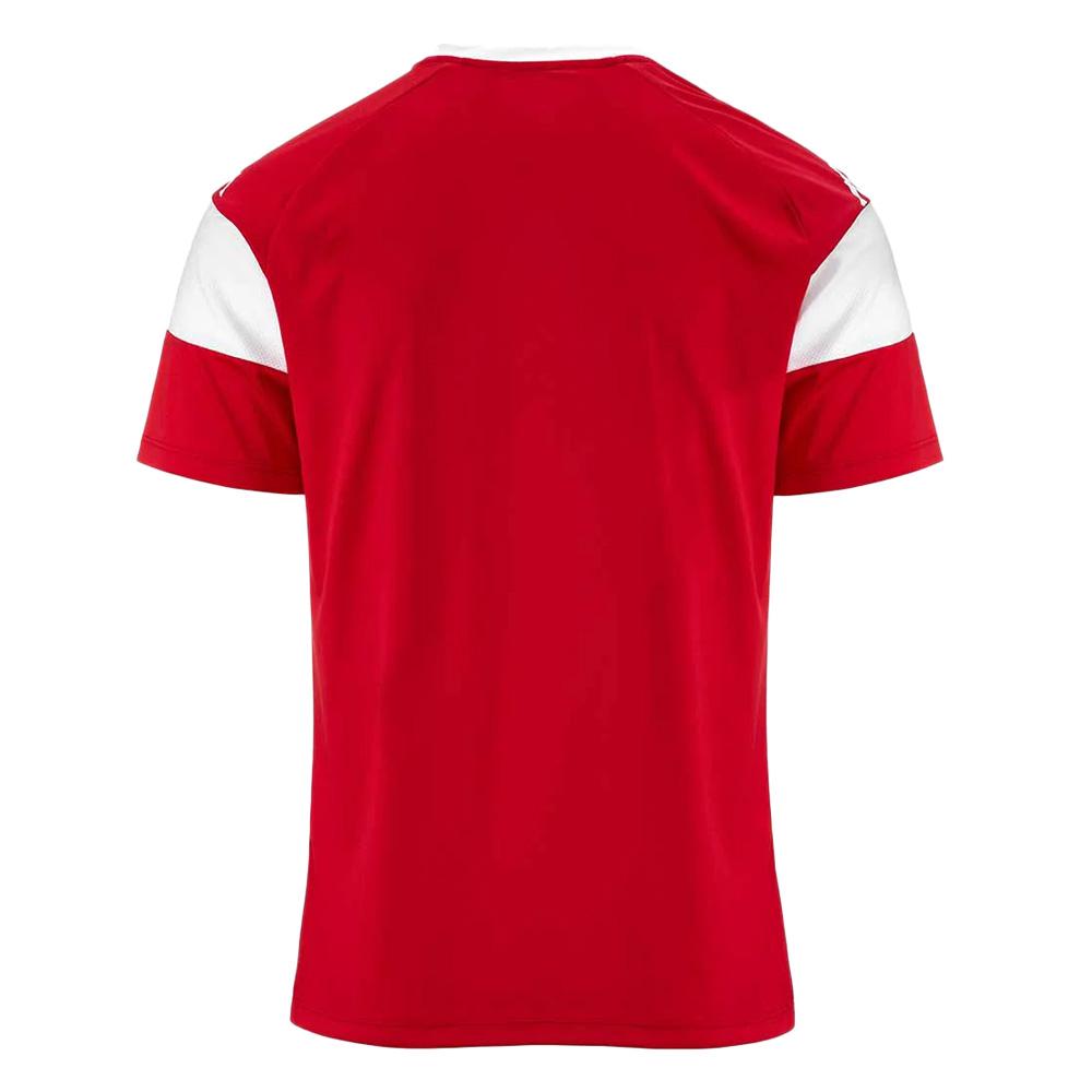 Red Men's Kappa Dareto Sports T-Shirt Photo of the Espace des Marques %store% store - view of %key%