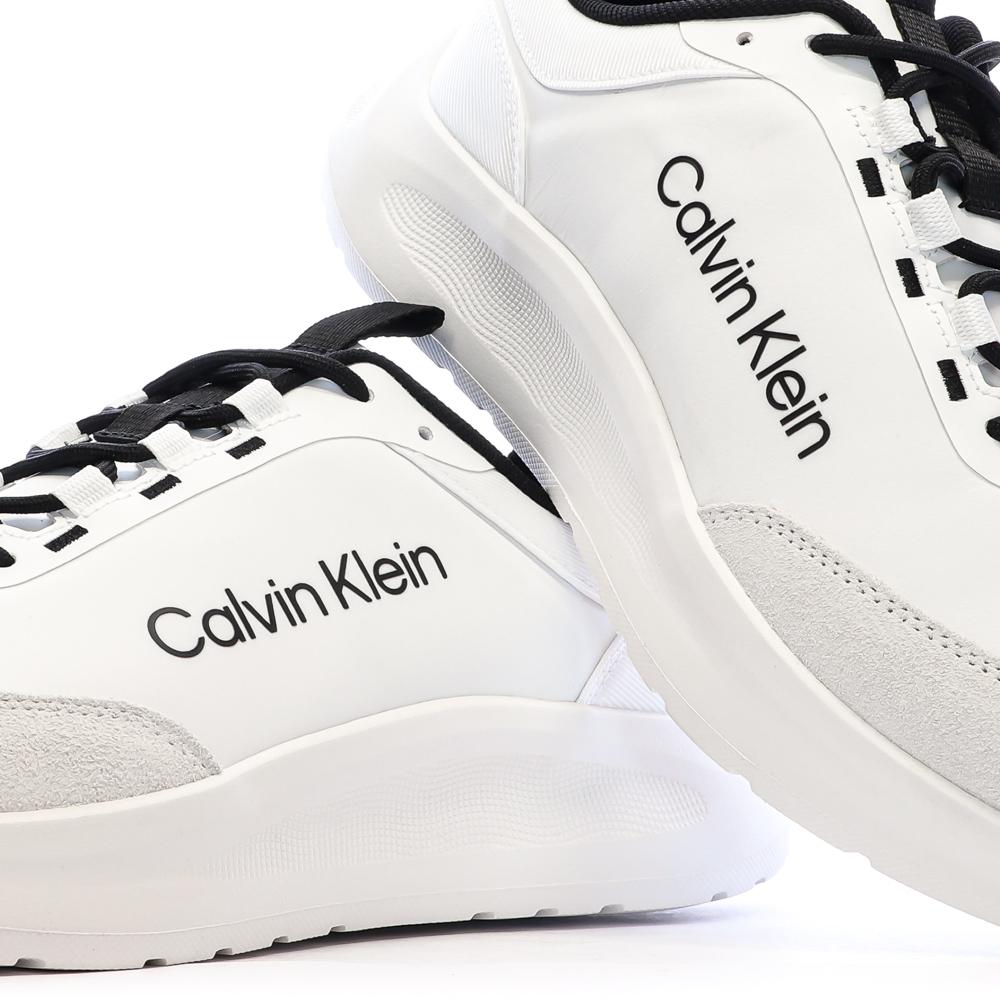 Weiße Herren-Sneaker Calvin Klein Jeans Light Eva Ansicht 7