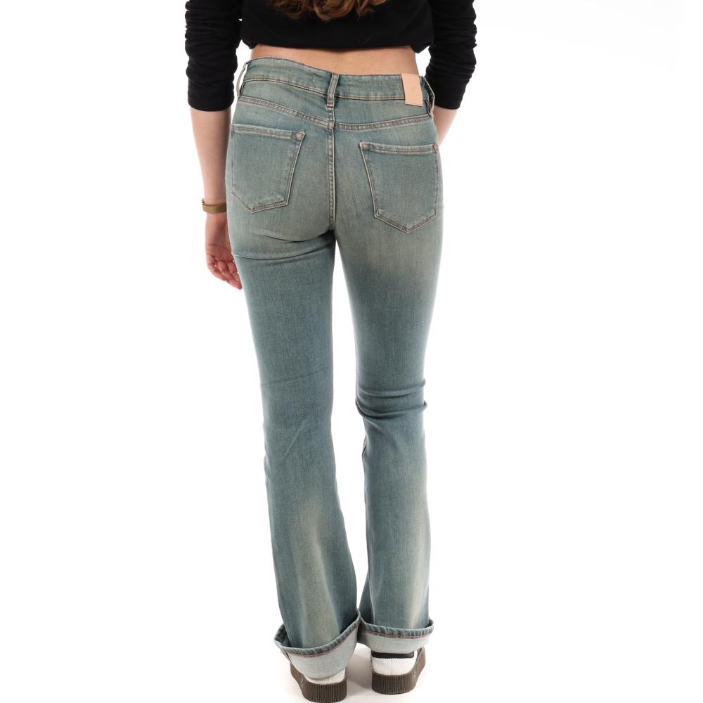 Jean Slim Bleu Femme Kaporal LUCKY vue 2