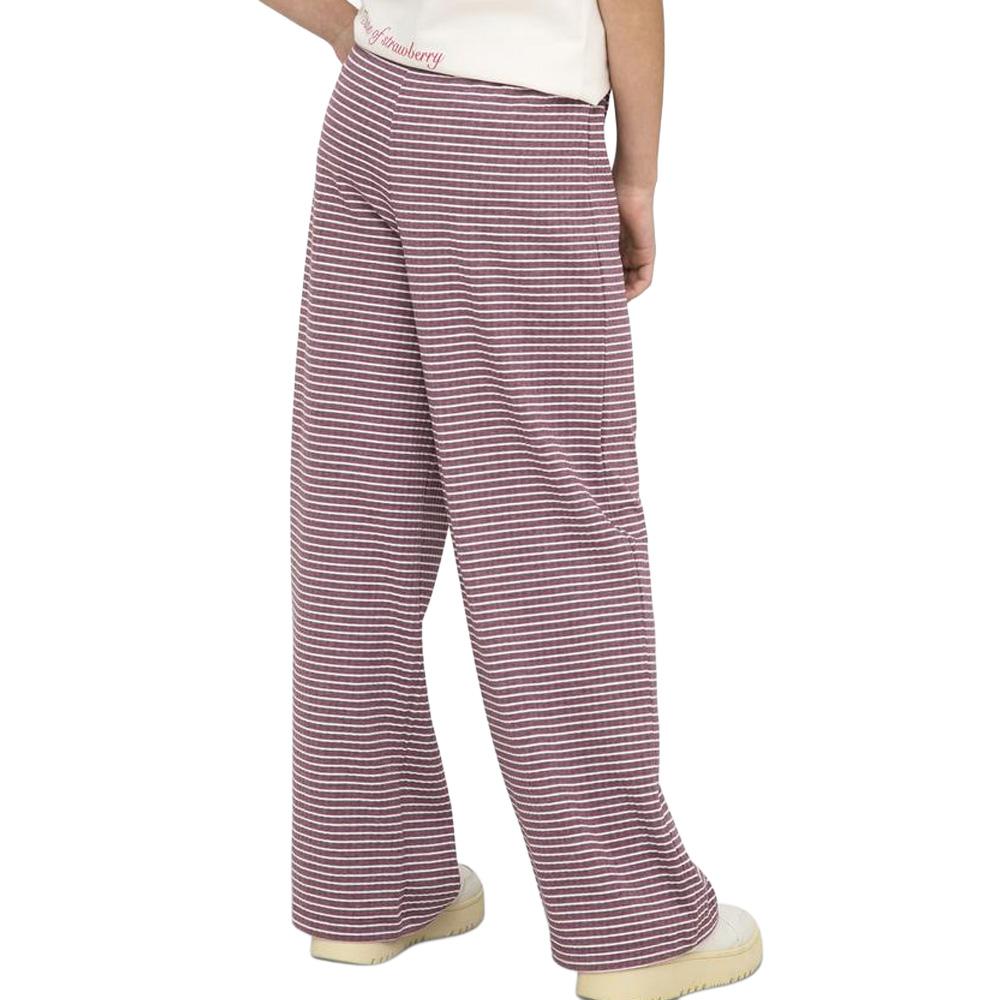Pantalón holgado rosa/blanco para niña ONLY Kogpamia ver 2