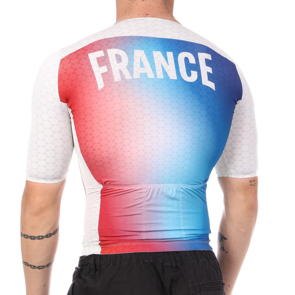 Maillot ciclismo Francia Azul/Blanco/Rojo Le Coq Sportif ver 2