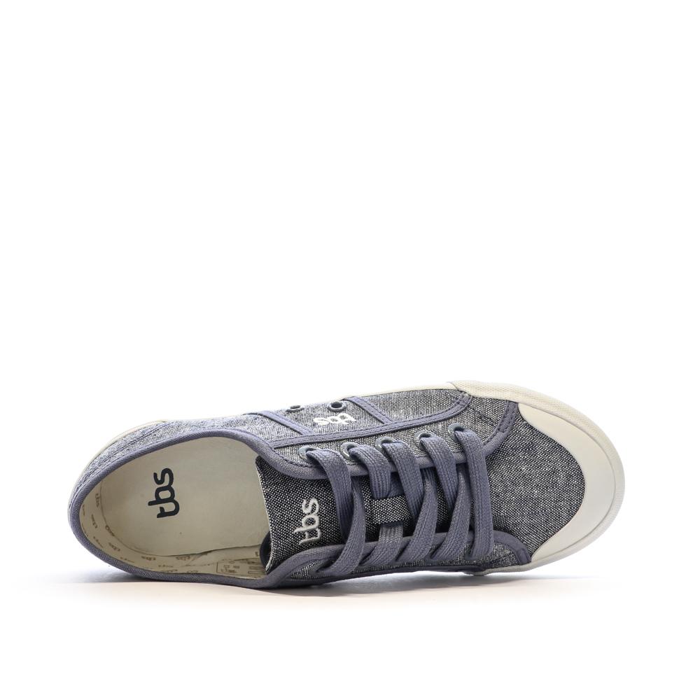 Graue Stoffschuhe für Damen TBS OPIACE Ansicht 4
