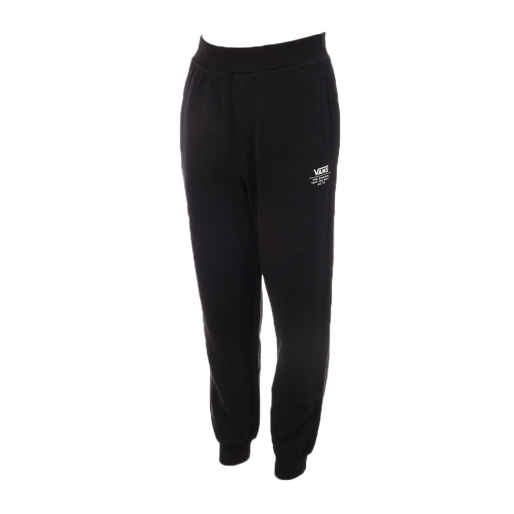 Jogging Negro Niño Vans Logo Fleece barato