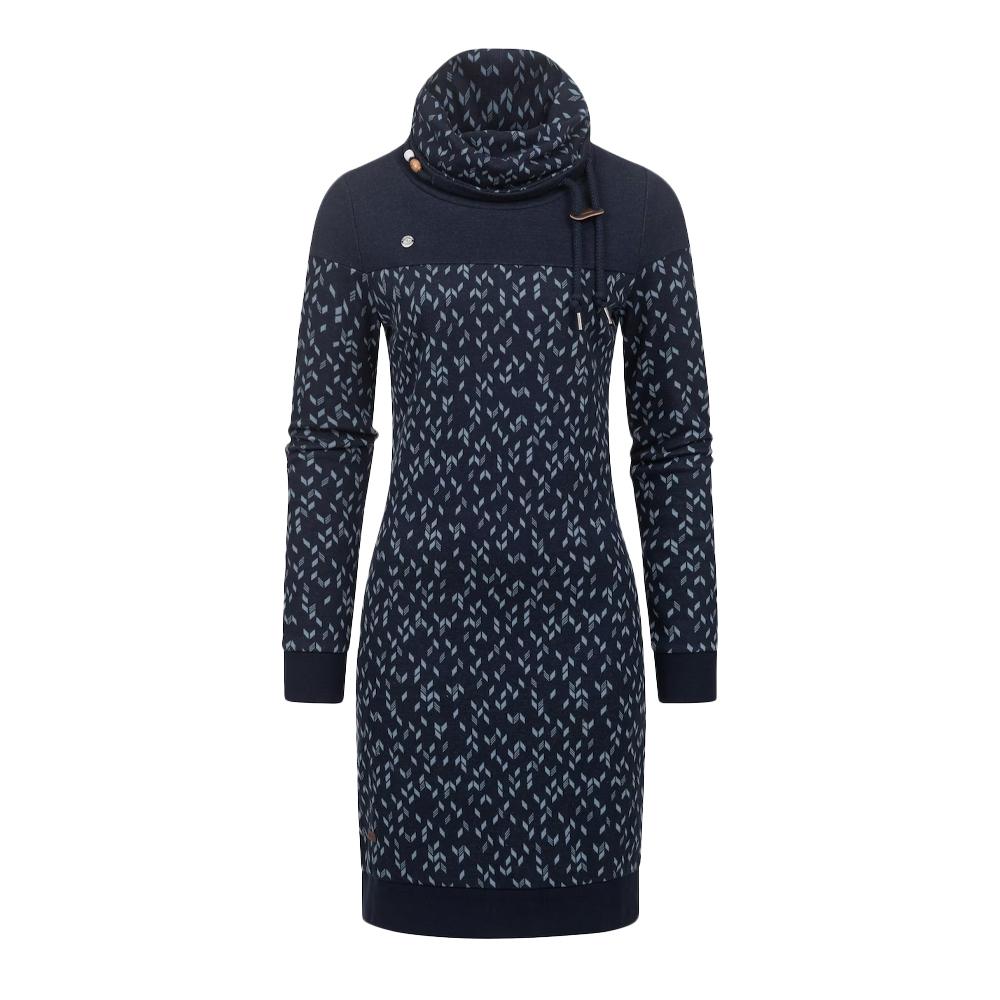 Schwarzes Kleid Frau Ragwear Chloe günstig