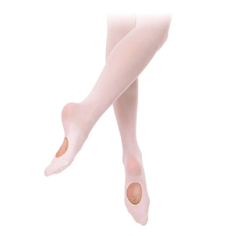 Powder Pink Dance Tights for Girls affordable