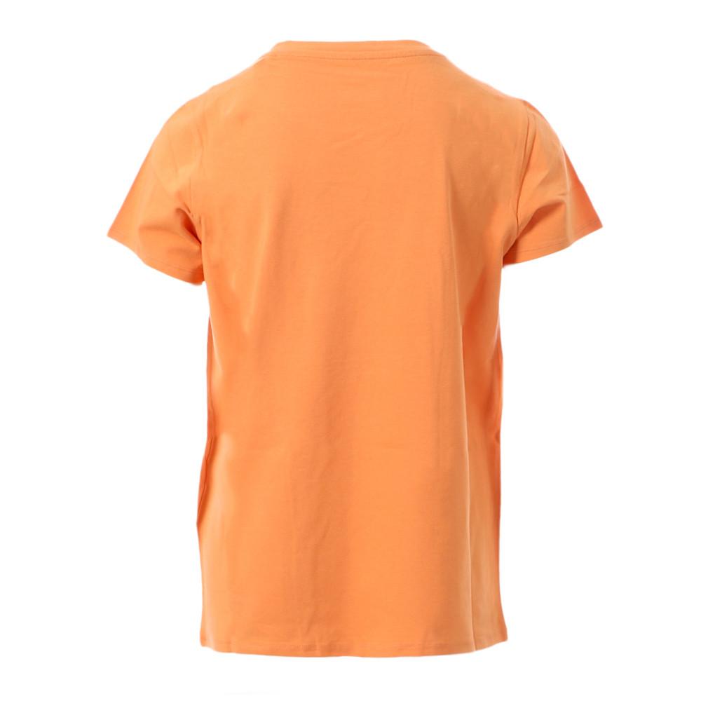 Girl's orange t-shirt Teddy Smith Ribelle Photo of the Espace des Marques %store% store - view of %key%