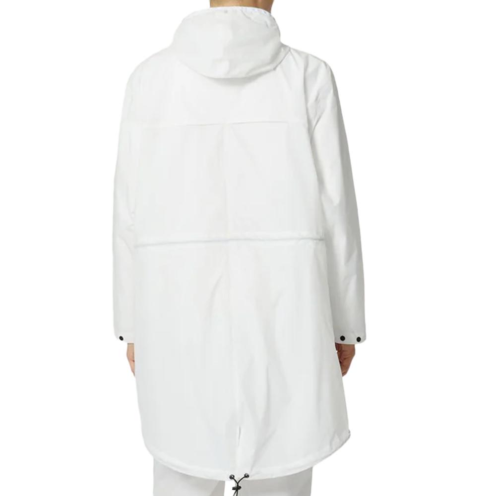 Windjacke Lang Weiß Unisex K-WAY Le Vrai 3.0 Elysees Ansicht 2