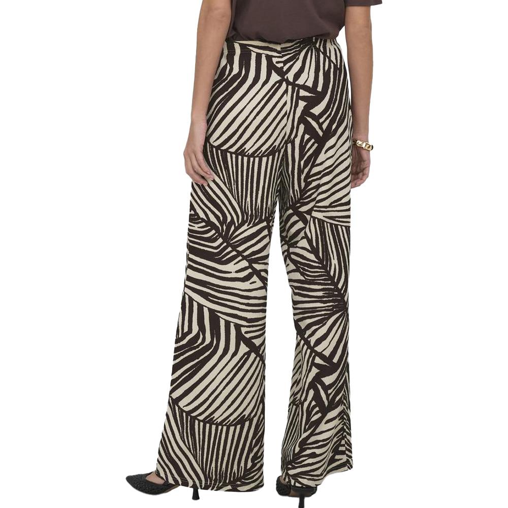 Pantalon fluide Beige/Marron Femme JDY Ebbie vue 2