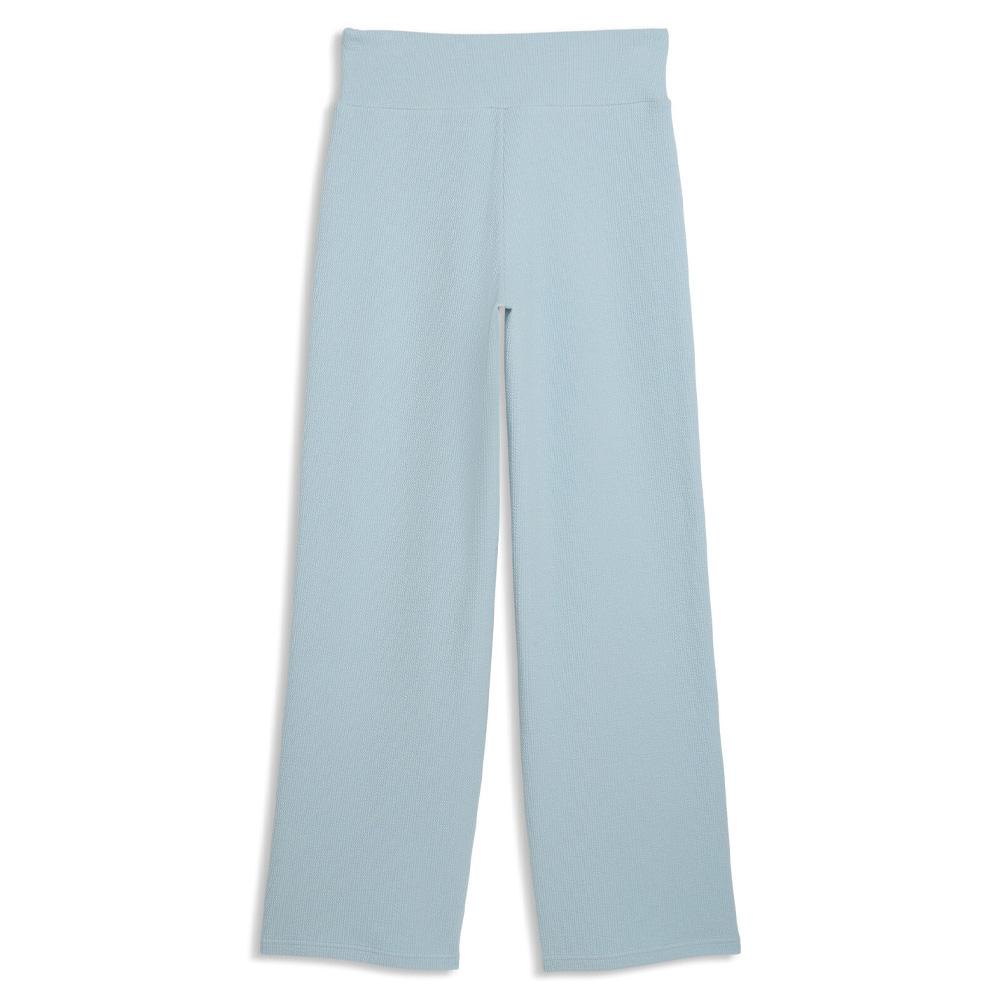 Pantalons fluide/toile Bleu Femme Puma Elevated pas cher