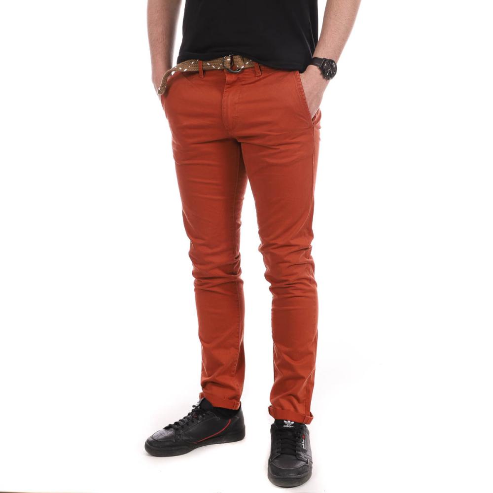 Teddy Smith Pallas Pantalón Chino Hombre Naranja barato