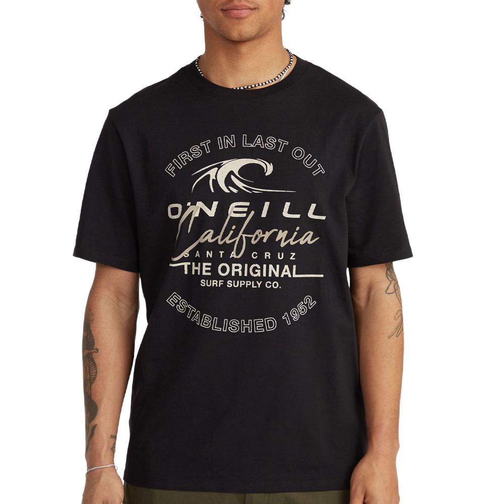 T-Shirt Noir Homme O'Neill Cali Wave pas cher