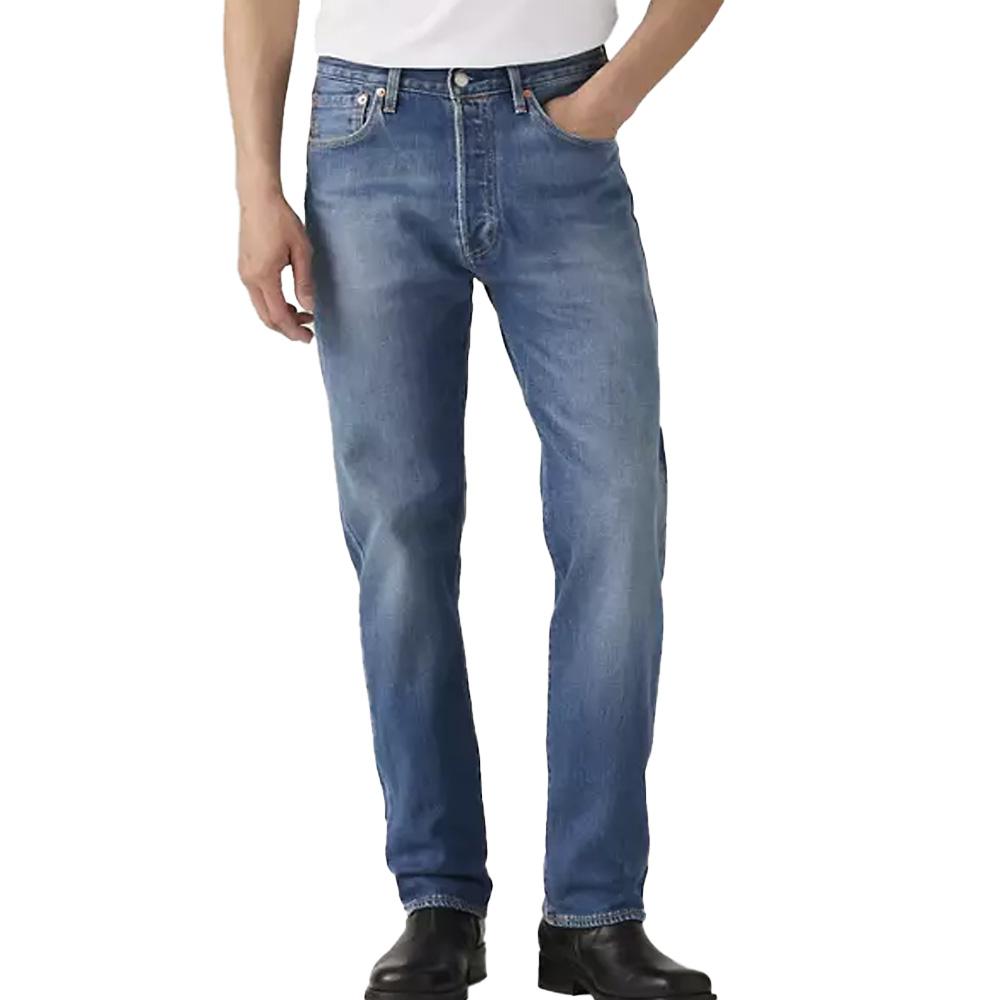 Jeans 501 Original Blau Herren Levi's Original Fit Dark günstig