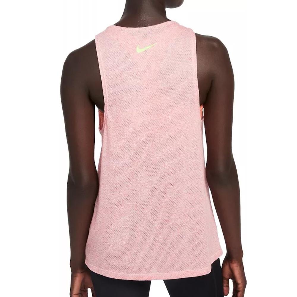 Débardeur Rose Femme Nike Df vue 2