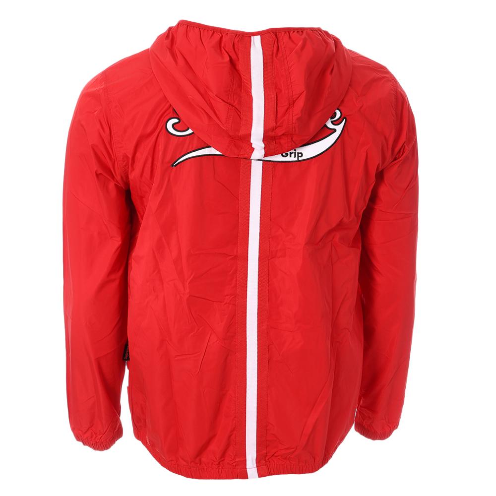 Windjacke Rot Mann Supreme Grip Treeko Ansicht 2