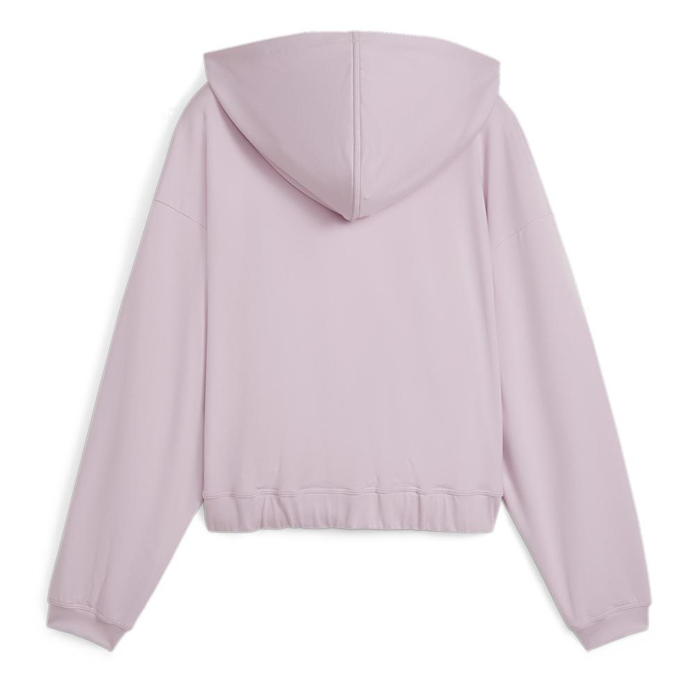 Sudadera con capucha Puma Studio Foundations malva de mujer ver 2
