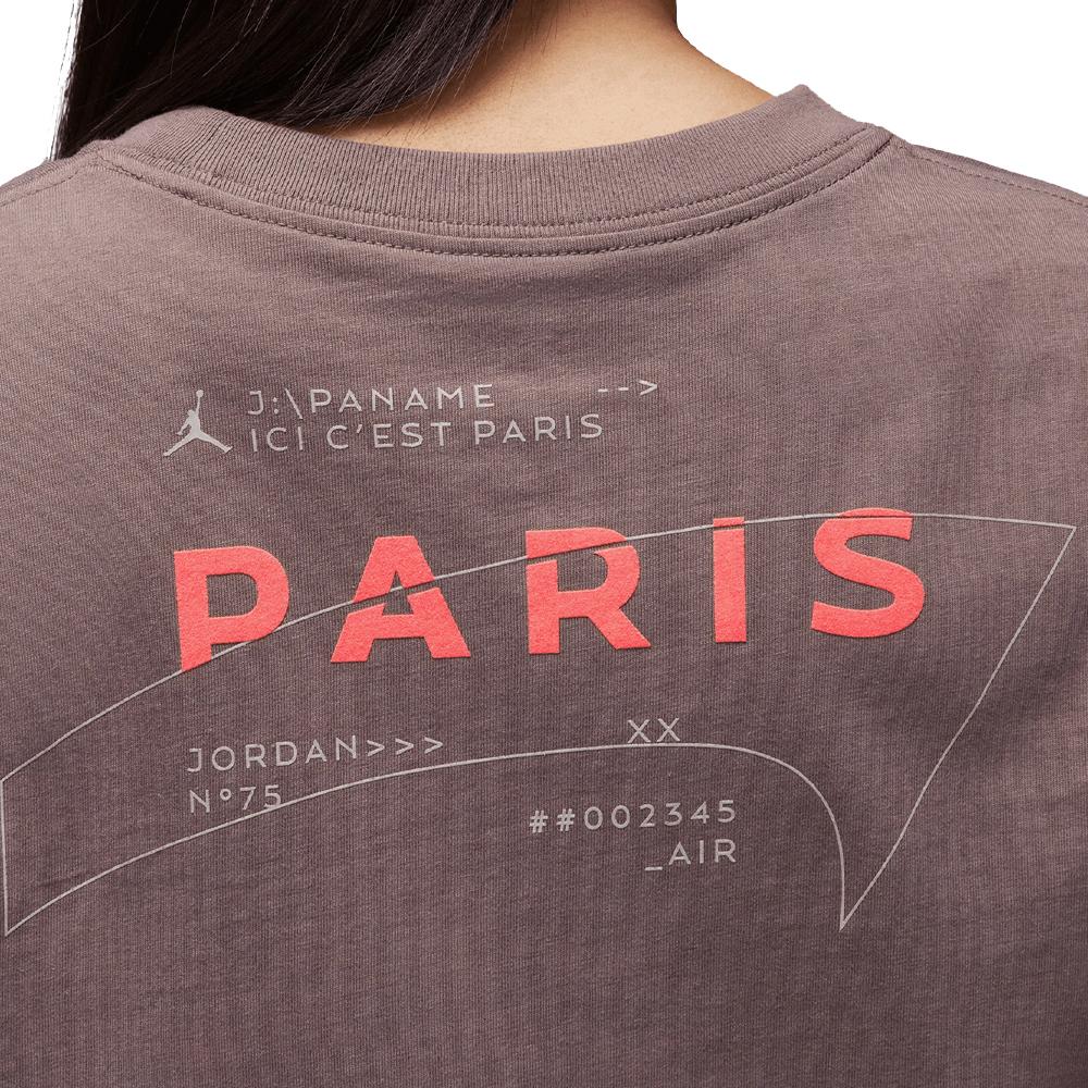Nike Boxy Damen Braunes T-Shirt Ansicht 2