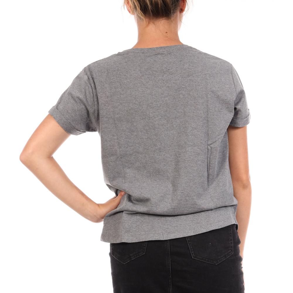 Women’s Grey Disney Mickey Love Script T-shirt Photo of the Espace des Marques %store% store - view of %key%