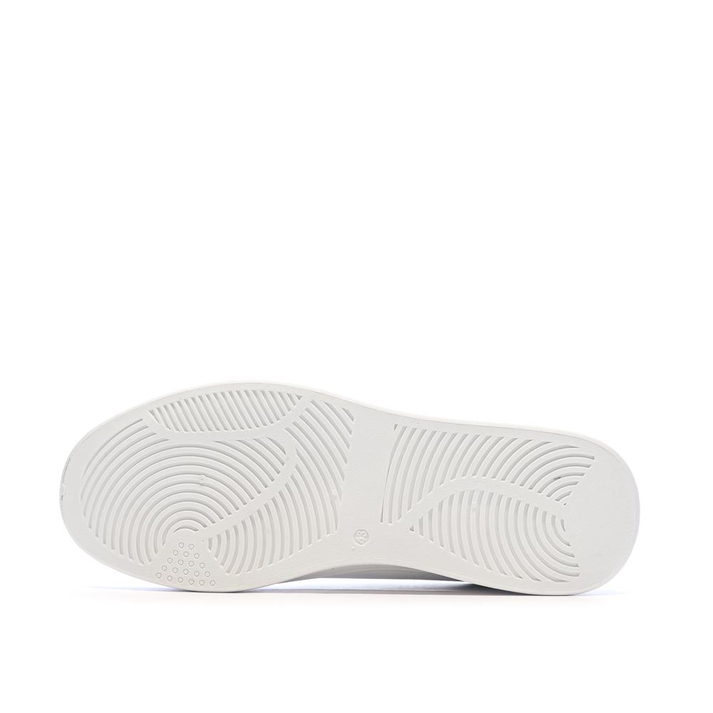 Zapatillas blancas y azul marino para hombre Ellesse Jacob Defender ver 5