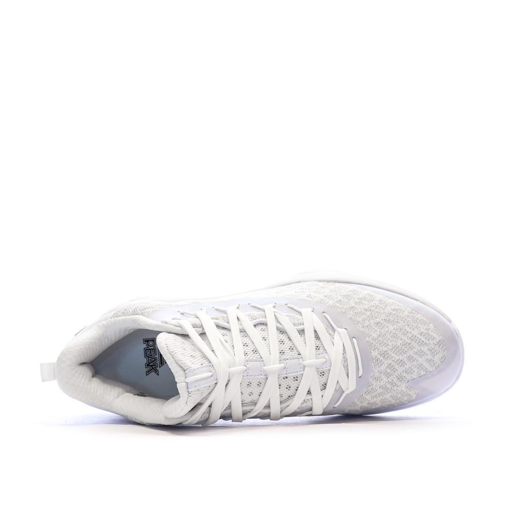 Men’s White/Grey PEAK SPORT Snake Basketball Shoes Photo of the Espace des Marques %store% store - view of %key%