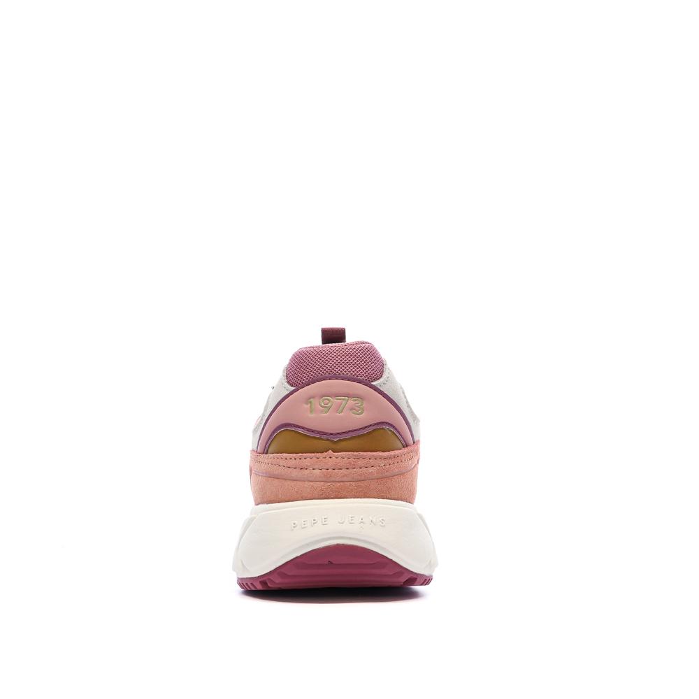 Women’s Pink/Beige Trainers – Pepe Jeans Marlon Photo of the Espace des Marques %store% store - view of %key%