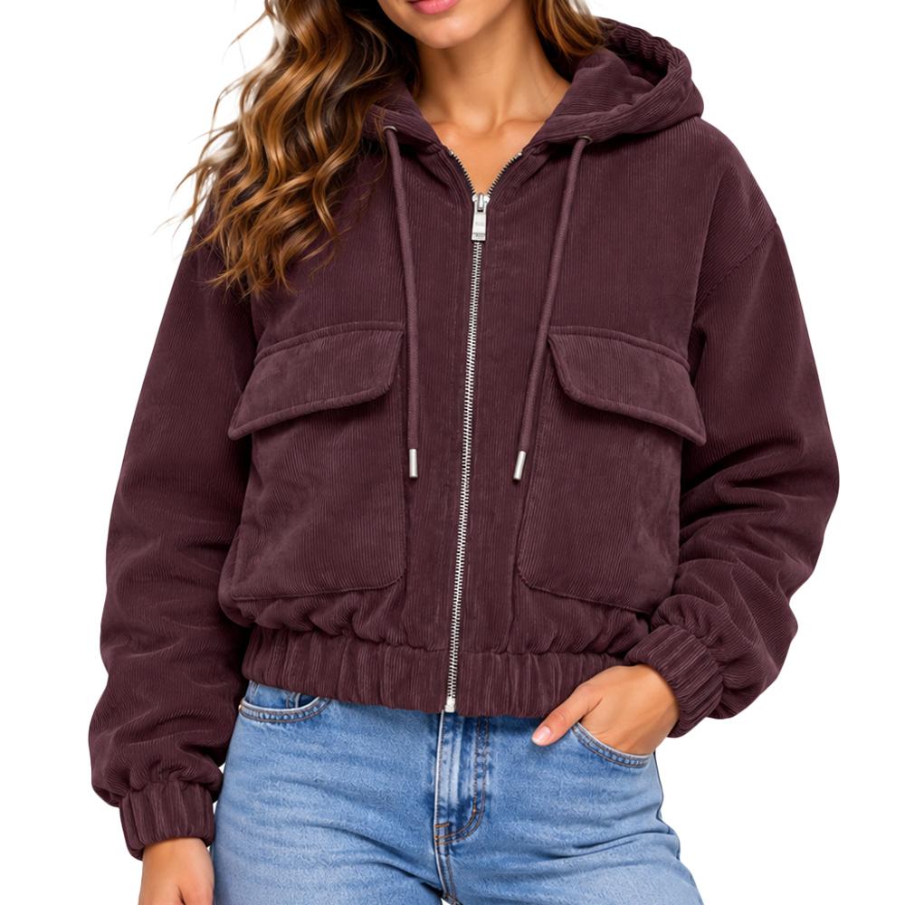 Only Suva Women’s Bordeaux Corduroy Jacket affordable