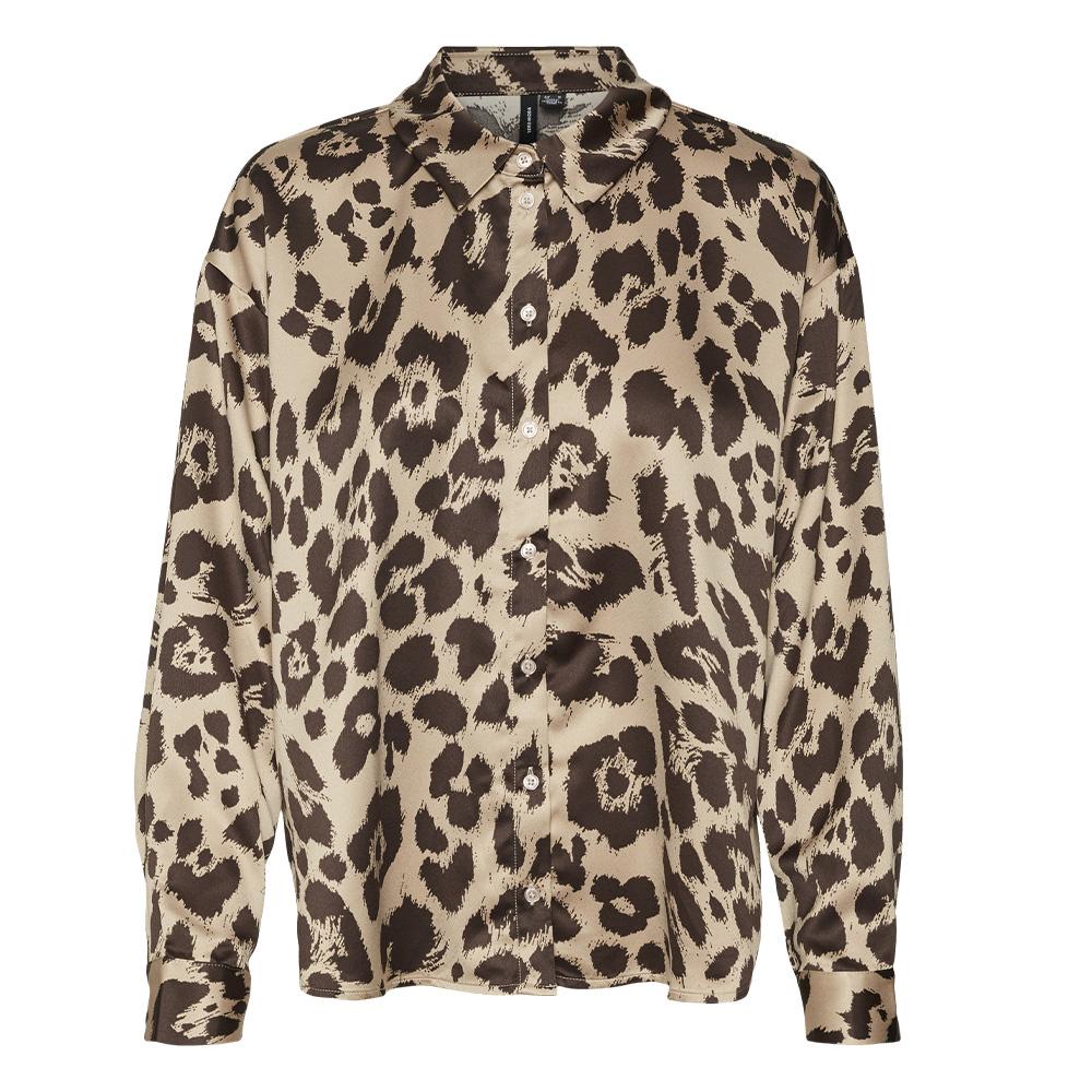 Vero Moda Merle Women's Brown Shirt Photo of the Espace des Marques %store% store - view of %key%