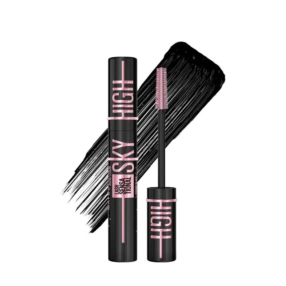 Schwarze Mascara für Damen von Gemey Maybelline Lash Sensational Sky High Cosmic Ansicht 2