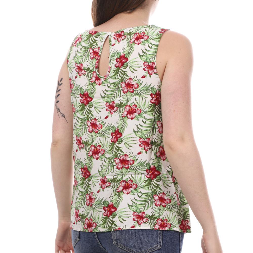 Vero Moda Easy Women’s White/Green Tank Top Photo of the Espace des Marques %store% store - view of %key%