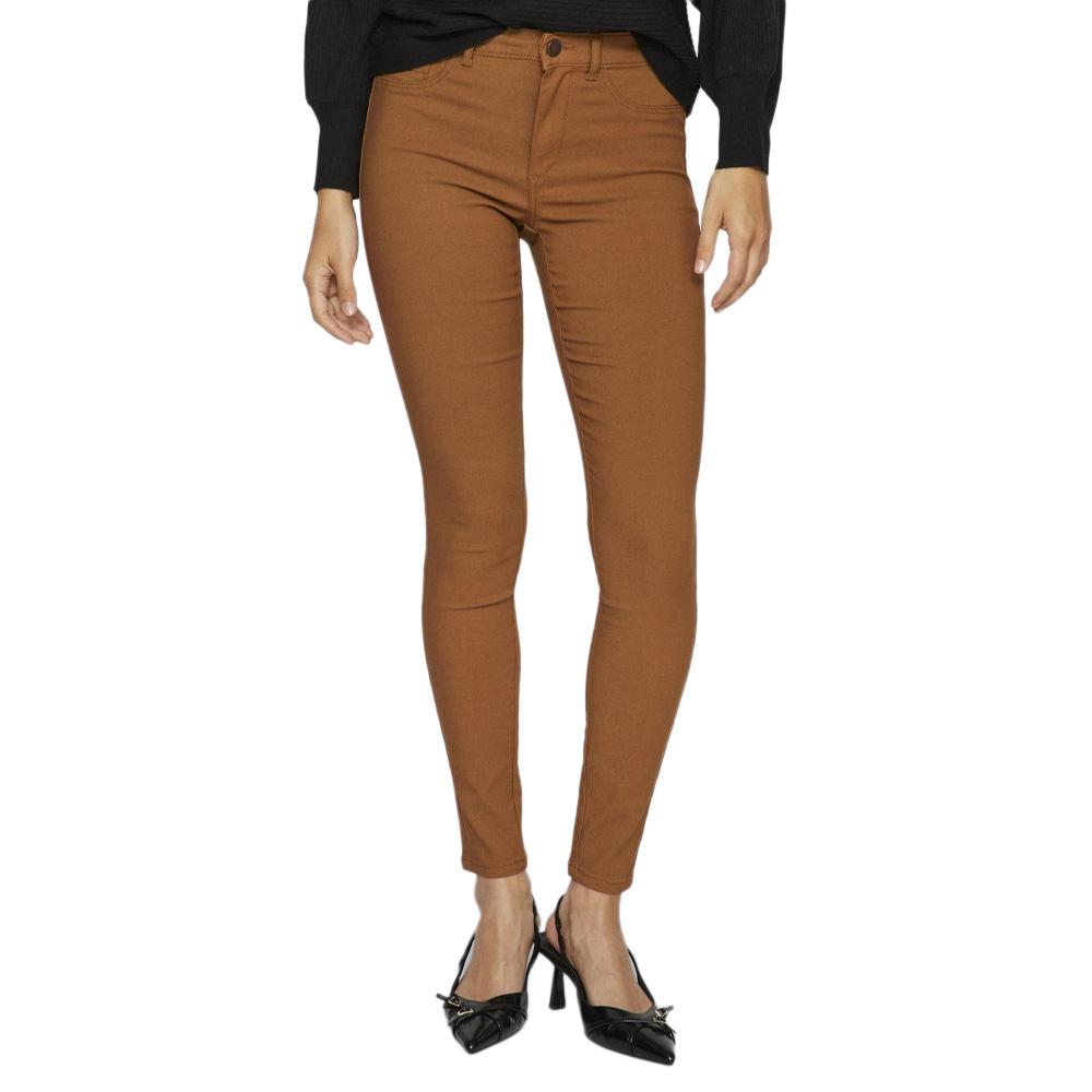 Women's Slim Camel Jeans Vila Eggy affordable