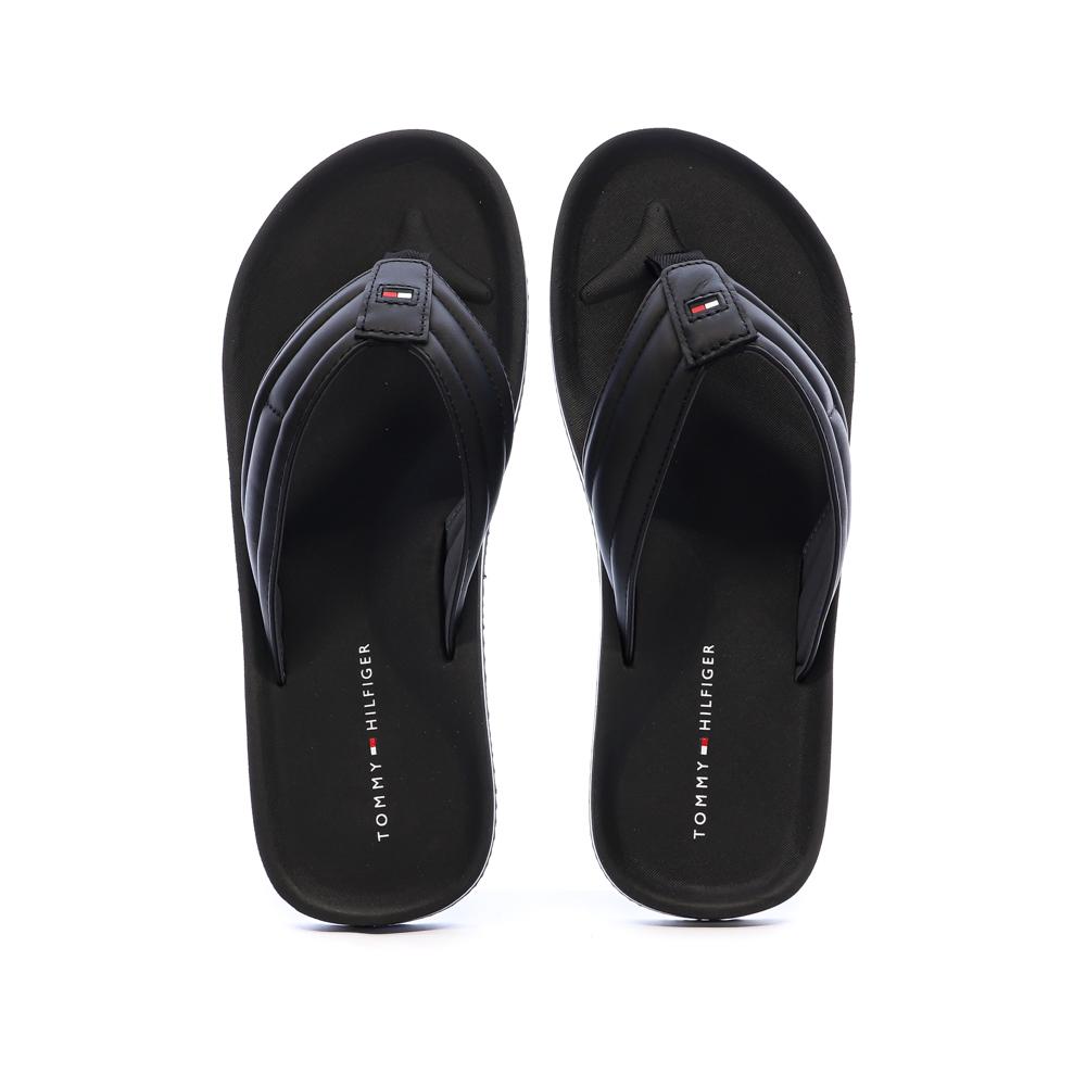 Tongs Noires Homme Tommy Hilfiger Padded vue 3
