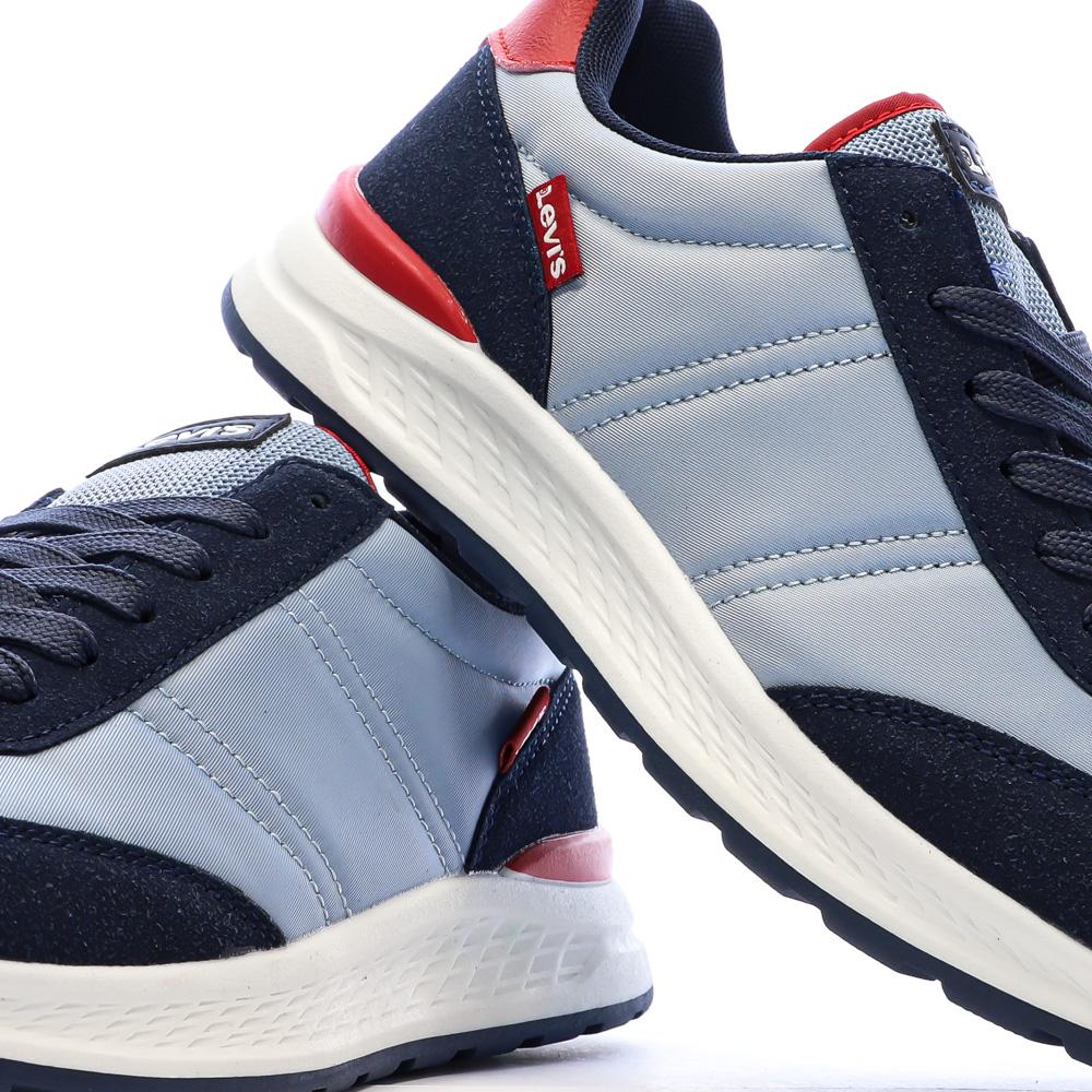 Zapatillas Levi's Logan Azul/Azul Marino para hombre ver 7