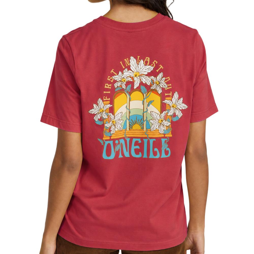 O'Neill Allora Women’s Red T-shirt Photo of the Espace des Marques %store% store - view of %key%