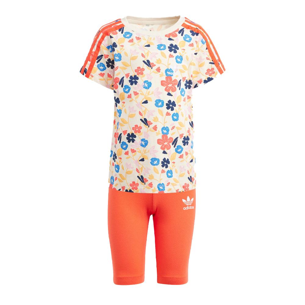 Orange Girl's Adidas Cyc Short Tee S Trainingsanzug günstig