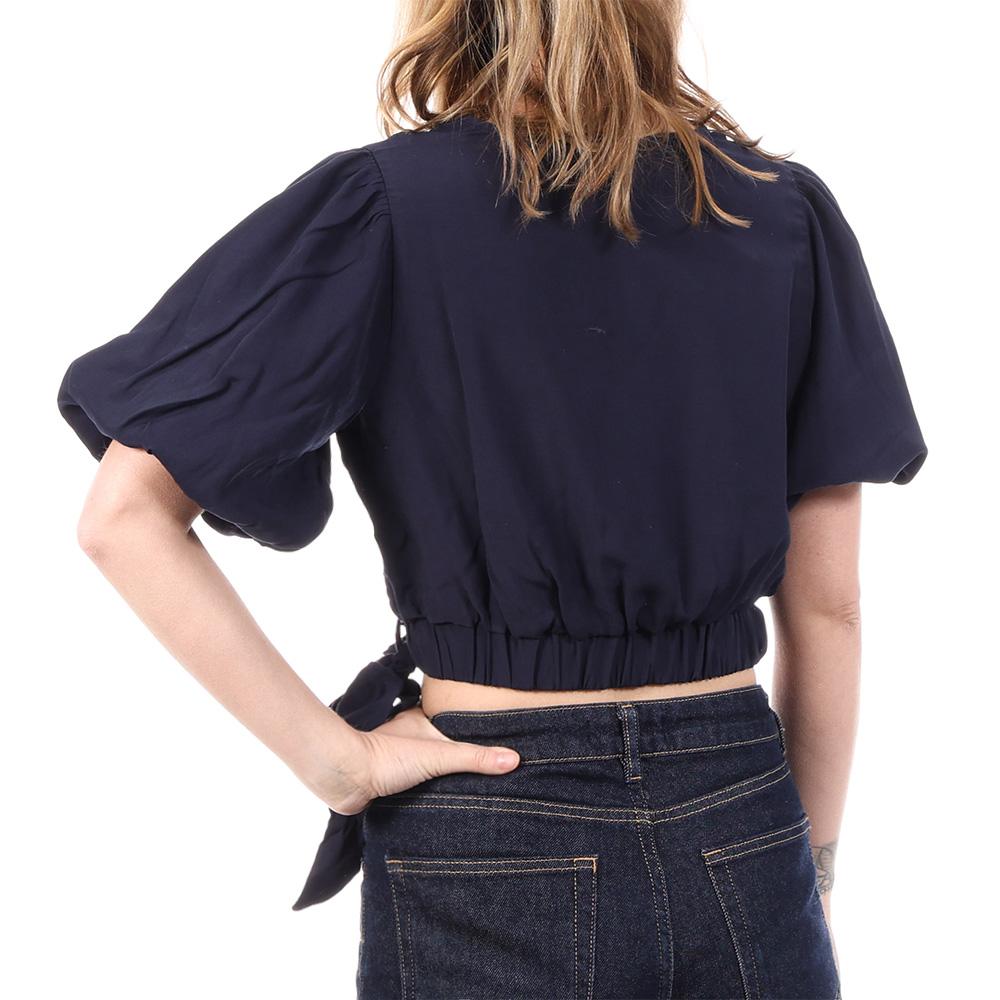 An'ge Adele Women's navy blouse Photo of the Espace des Marques %store% store - view of %key%