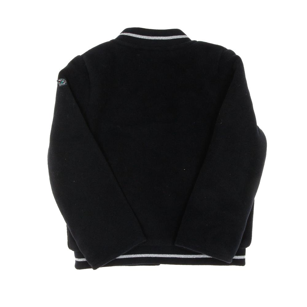 EOM Evalery Chaqueta polar azul marino de niña ver 2