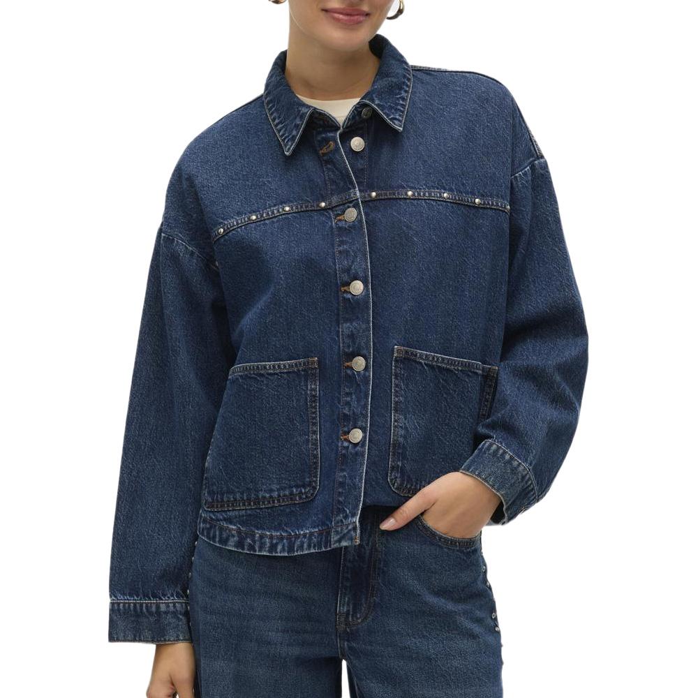 Women's Blue Denim Jacket Vero Moda Jamie affordable