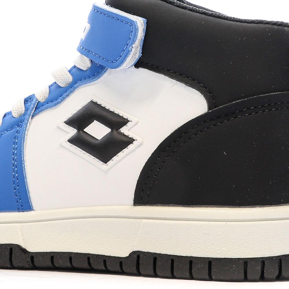 Zapatillas Lotto Ravenne Azul/Negro Niño ver 7