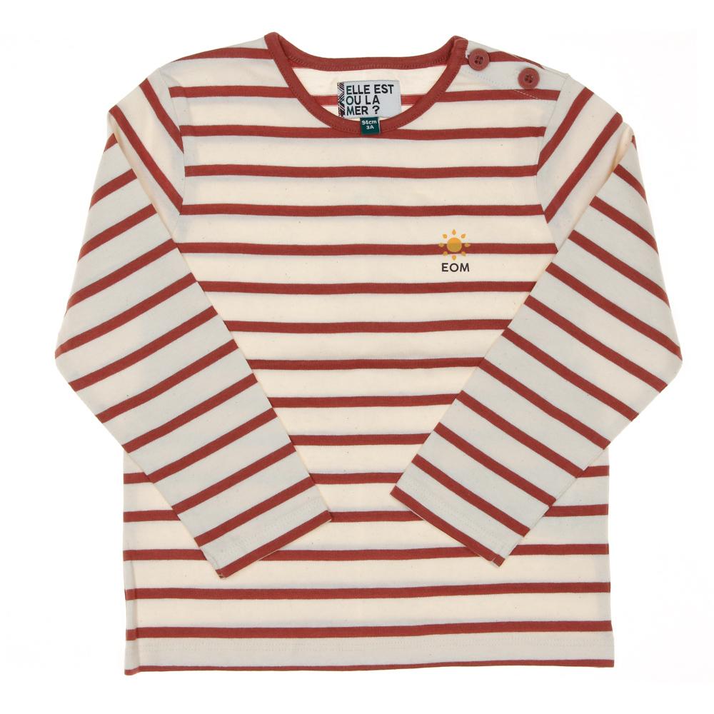EOM Loris Camiseta marinera para niño rosa/beige barato