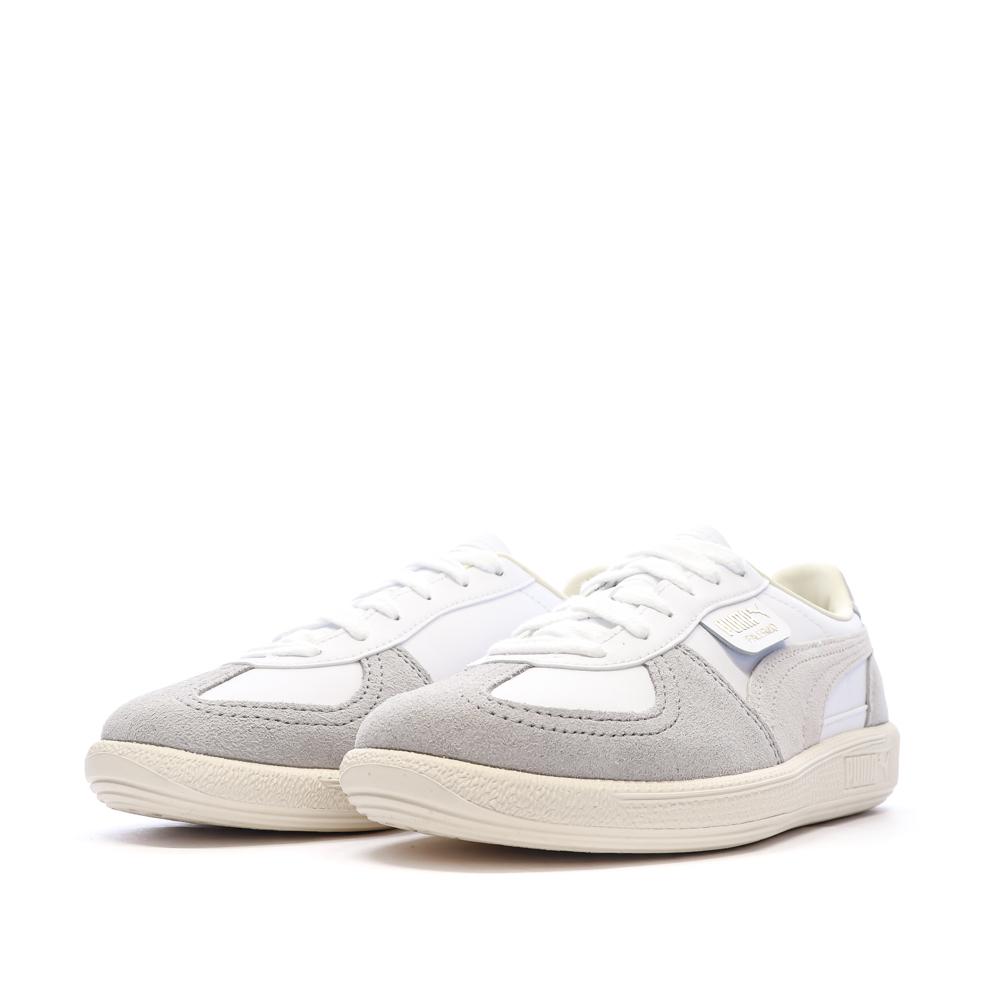 Weiß/graue Puma Palermo Moda Vintage Sneaker für Mädchen Ansicht 6