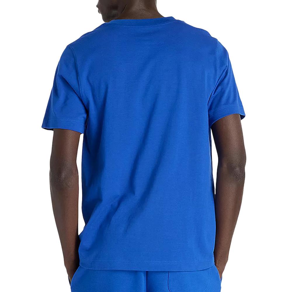 Blaues T-Shirt für Männer New Balance Sports Ansicht 2