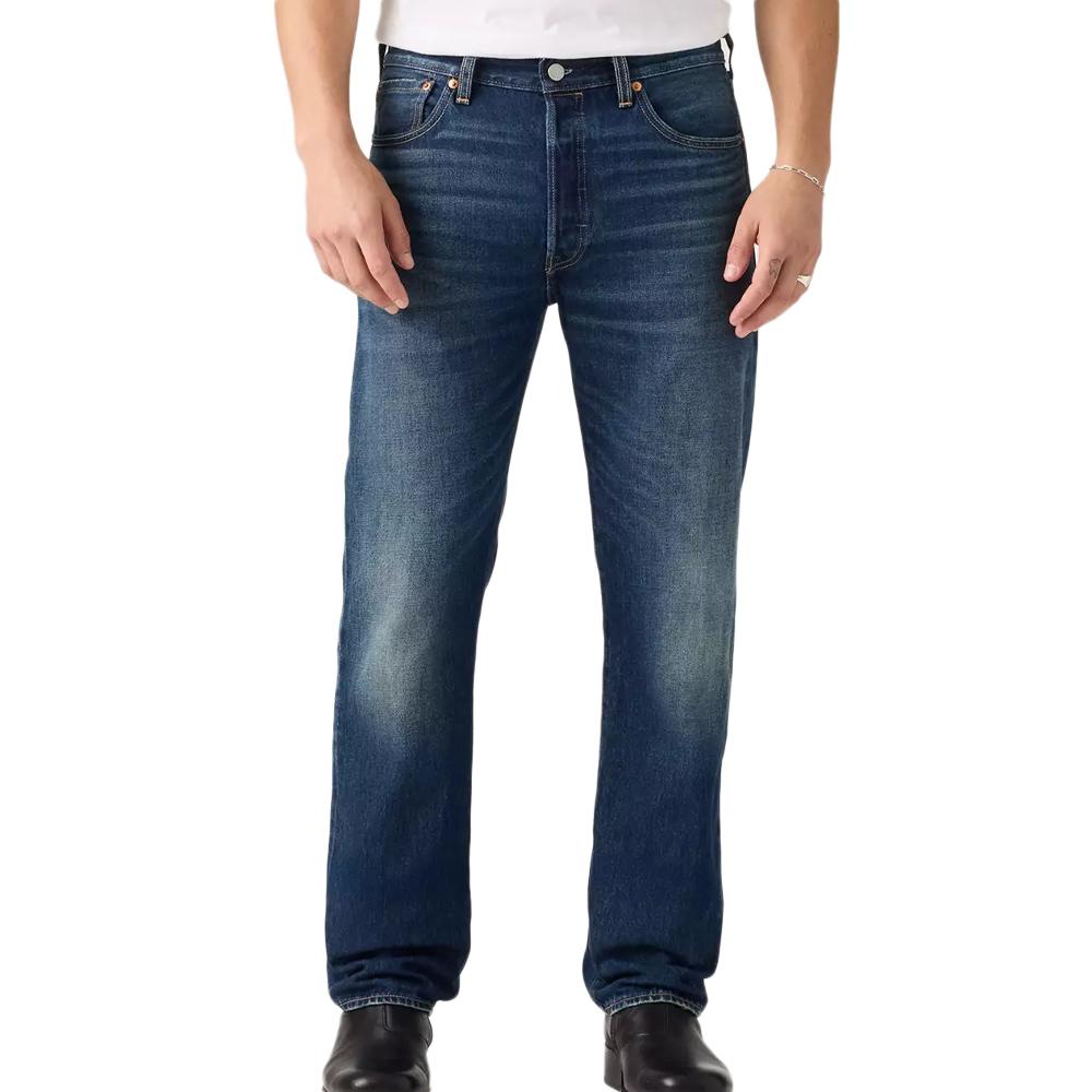 Jeans Dunkelblau Mann Levi's 501 Levis Original Dark günstig