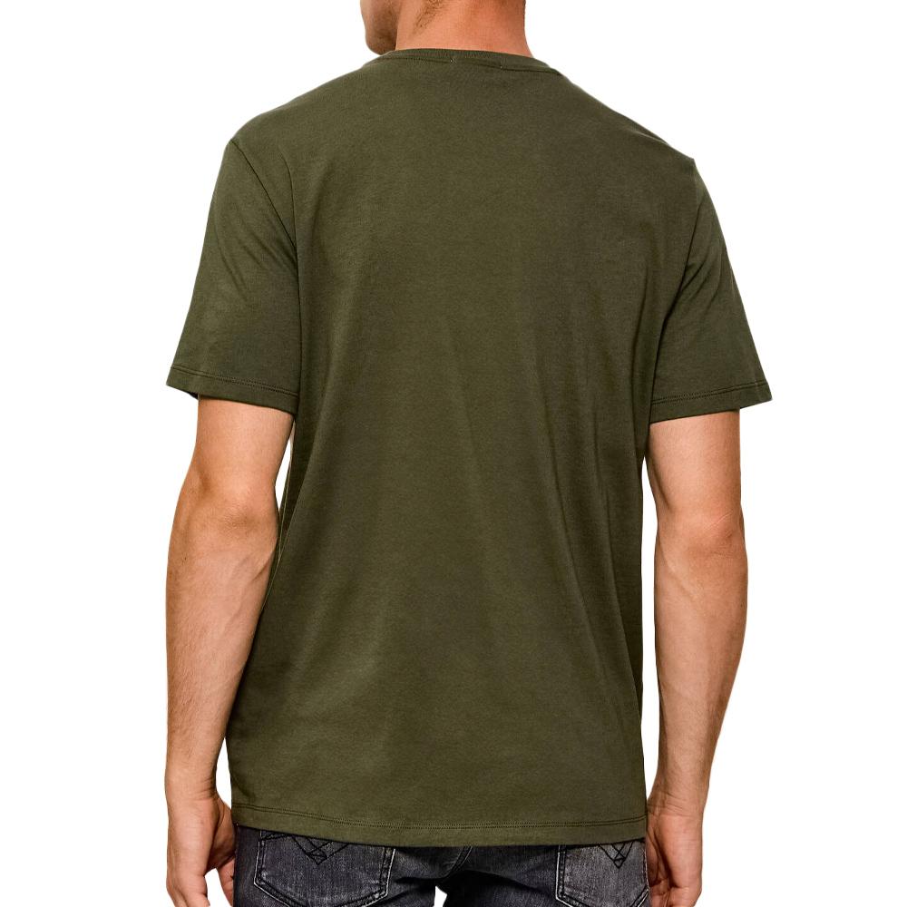 Calvin Klein Jeans Classic Monogram Men’s Khaki T-Shirt Photo of the Espace des Marques %store% store - view of %key%