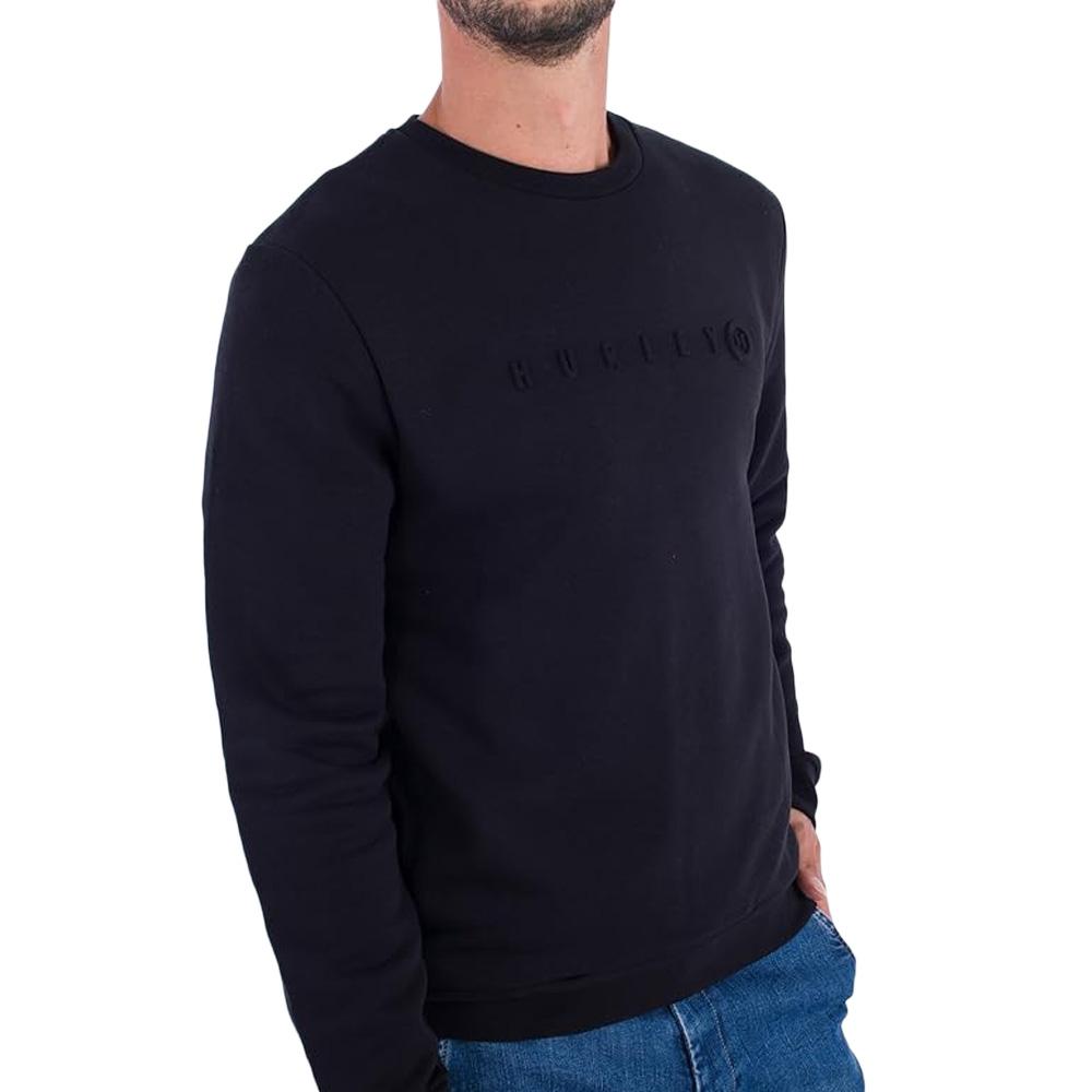 Men's Black Hurley Racer Sweat Top affordable