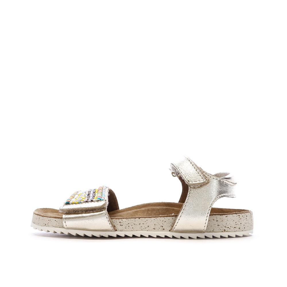 Girl's gold and pearl sandals Mod8 Mo Charlene affordable